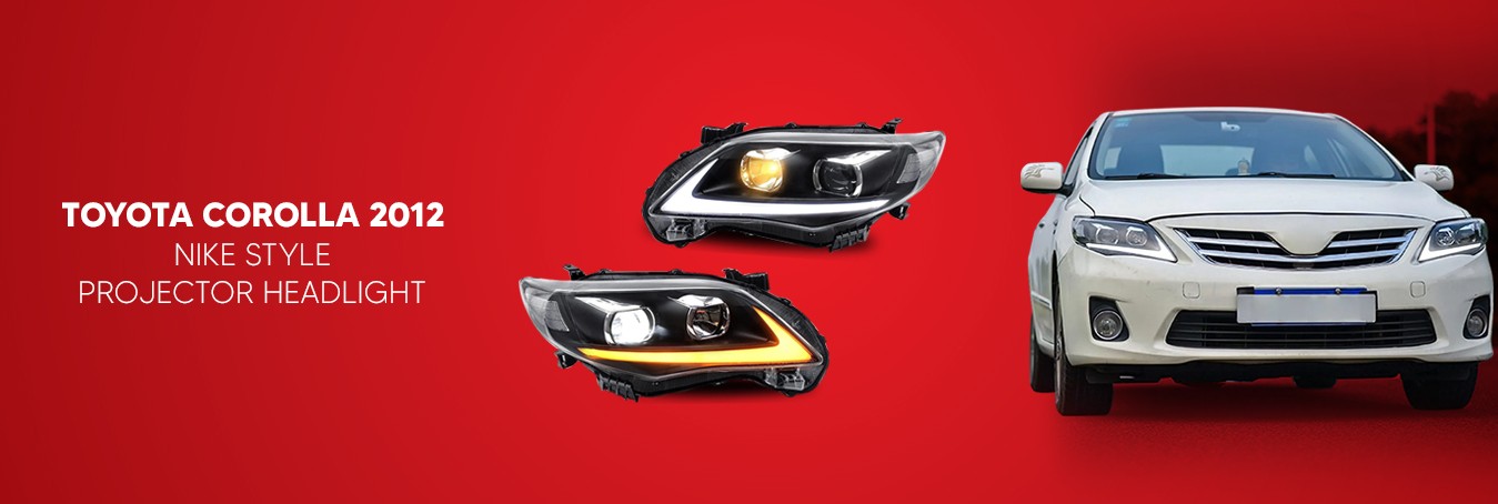 Toyota Corolla Nike 2012 Headlight